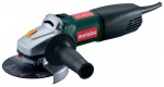 Угловая шлифмашинка одноручная  Metabo W 6-125