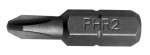 Бита односторонняя S&R PH2, 1/4'' 25 мм D-тип